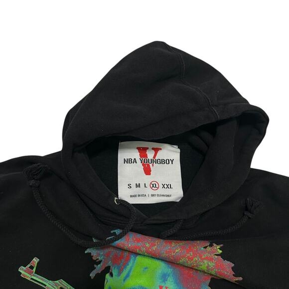 NBA YoungBoy x VLONE Sticks Official Merch Hoodie - Picture 5 of 6